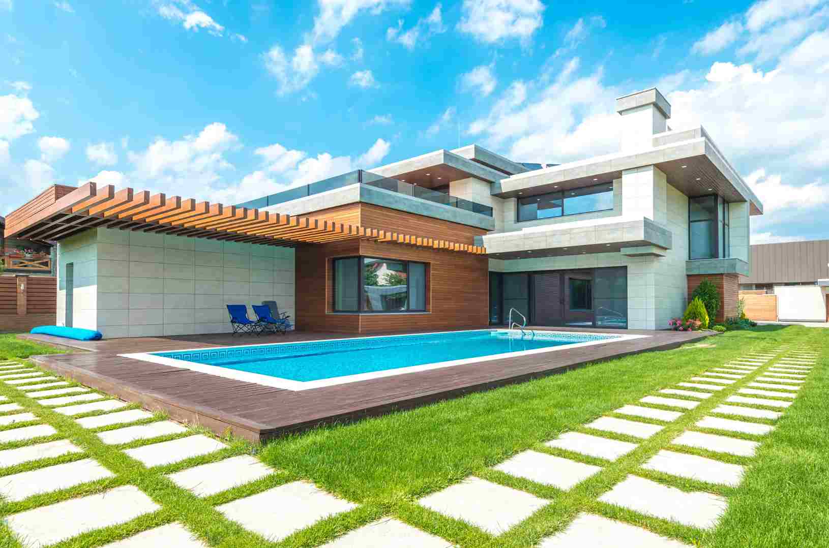 Pasto sintético para piscinasv